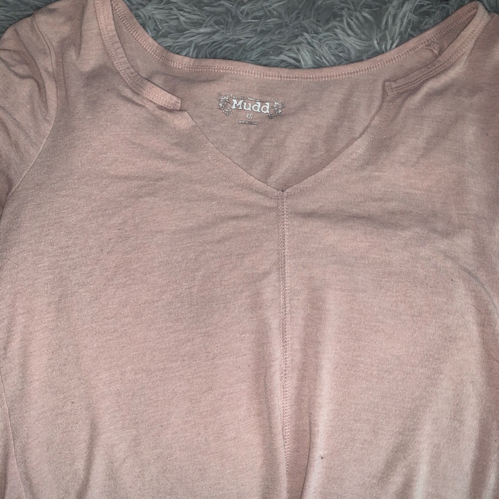 Mudd pink shirt